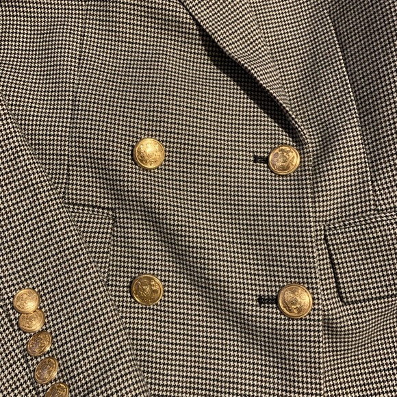 Decjuba size 10 checked blazer. Worn once - fab condition. - Picture 3 of 3